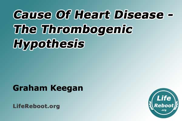 Cause Of Heart Disease - The Thrombogenic Hypothesis