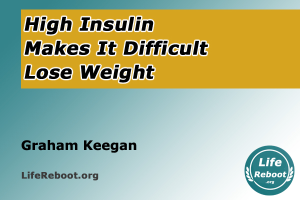 high insulin prevents weight loss